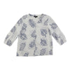 lily morgan Women's Printed Puff Sleeve Blouse