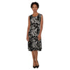 Robe imprimée sans manches Classic Editions pour femmes