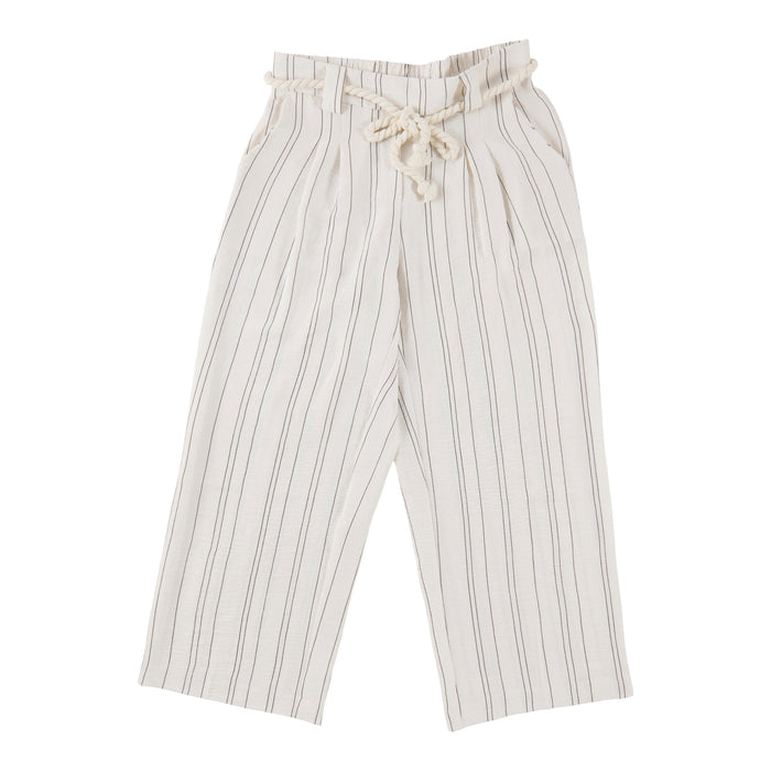 lily morgan Women's Printed Rope-Belt Pull-On Pants