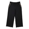 lily morgan Women's Solid Sailor Button Pants