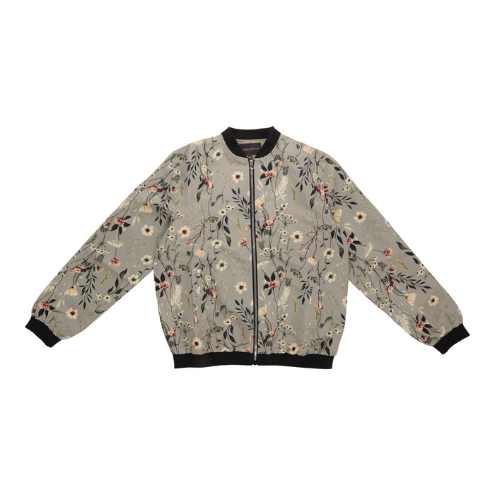 Classic Editions Women's All-Over Printed Bomber Jacket