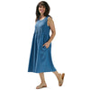 Classic Editions Women's Smocked Dress with Pockets