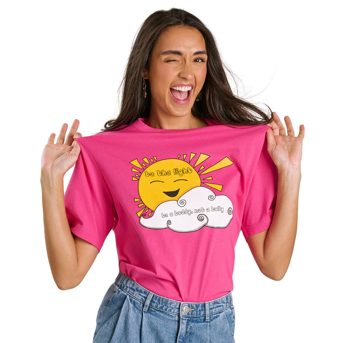 T-shirt « Encourage la bienueillance » unisexe à manches courtes pour adulte, anglais