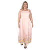 Robe midi avec bordure imprimée lily morgan taille plus pour femmes