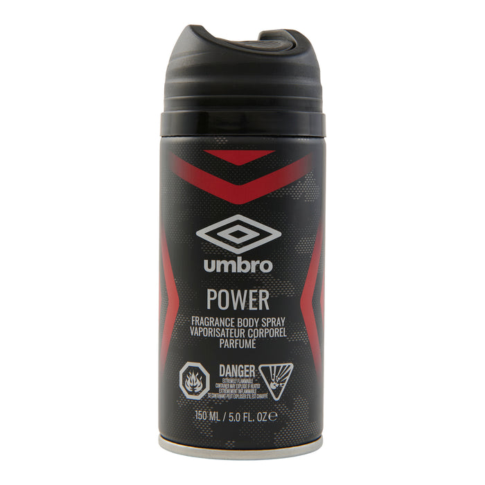 Déodorant corporel en vaporisateur Umbro, puissance, 150 ml