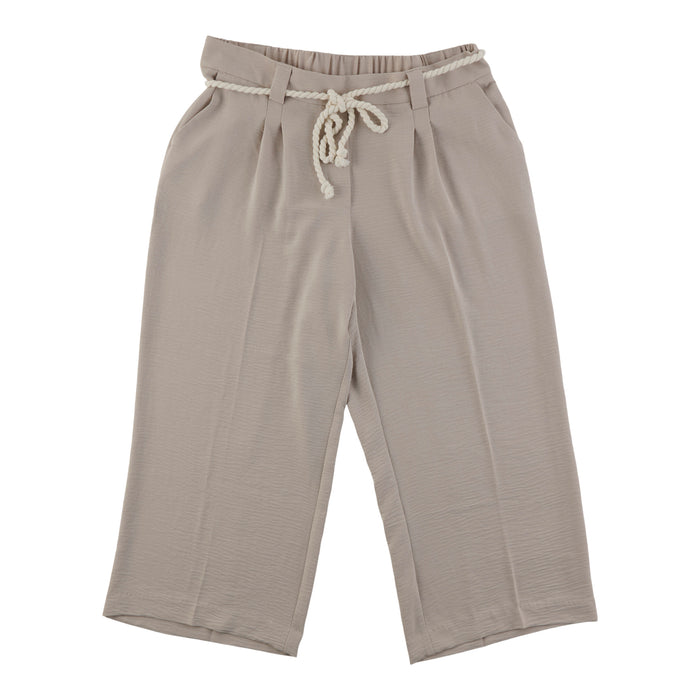 Pantalon à enfiler muni d'une ceinture en corde taille plus lily morgan pour femmes