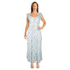 Robe maxi à dos froncé lily morgan pour femmes