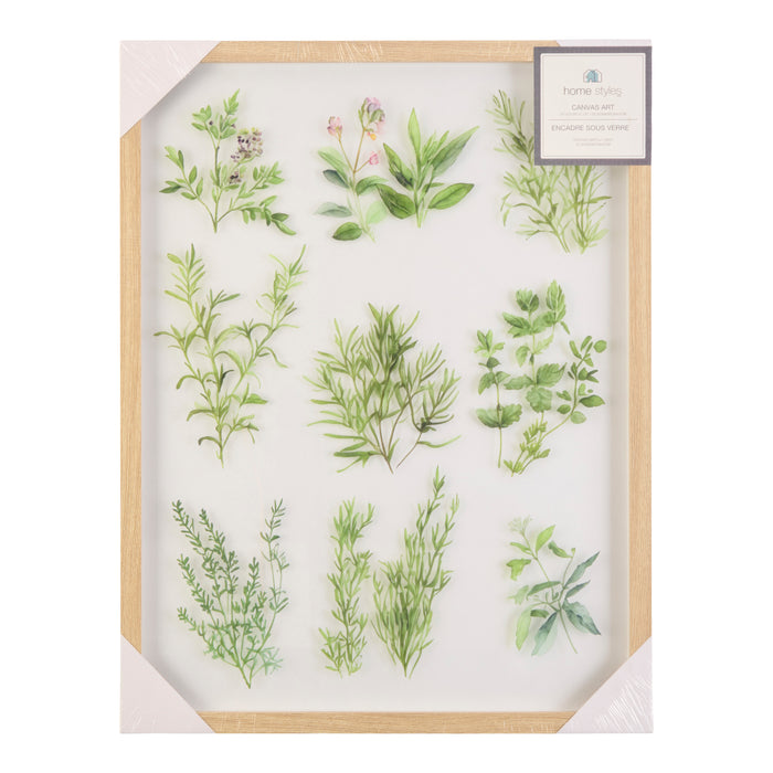 Art mural encadré sous verre HomeStyles, 20 po x 26 po