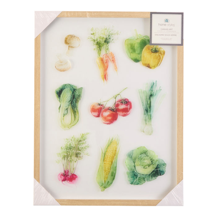 Art mural encadré sous verre HomeStyles, 20 po x 26 po