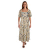 lily morgan Women's Pleated Front Maxi Dress