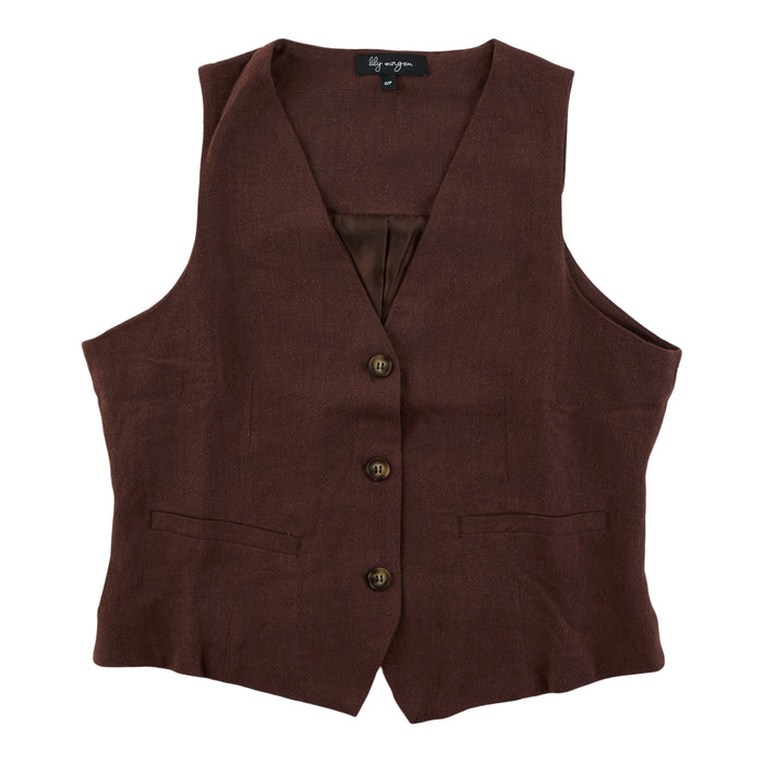 Veste en mélange de lin lily morgan pour femmes