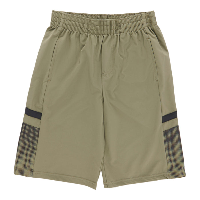 Boys' Printed 4-Way Stretch Shorts