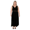 Robe maxi à taille crochetée lily morgan taille plus pour femmes