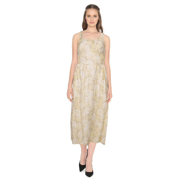 Robe midi de style corset lily morgan pour femmes