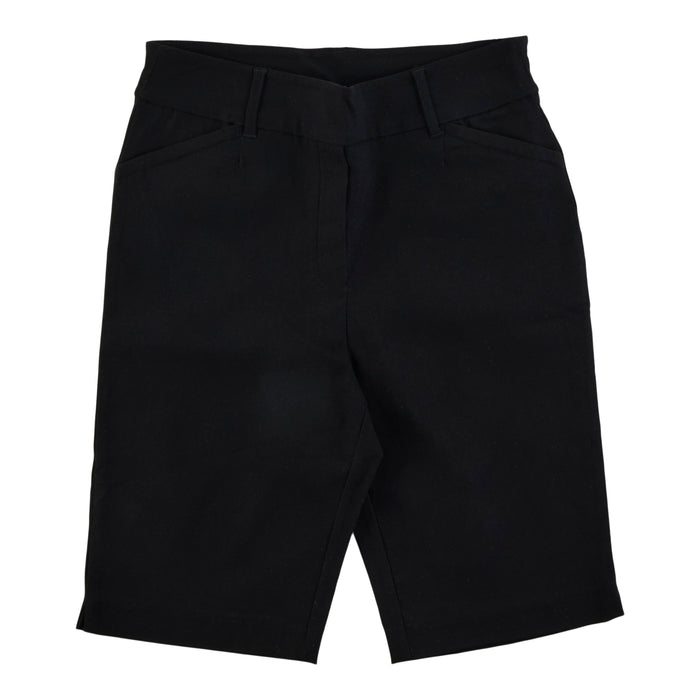 lily morgan Women's Solid High-Rise Bermuda Shorts