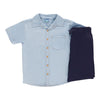Boys' Short Sleeve Denim Set, 2-Piece
