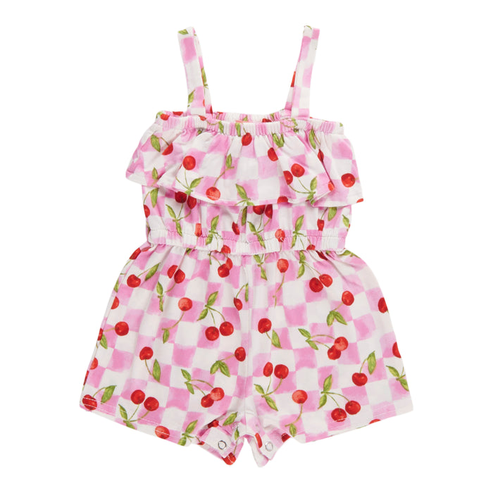 Infant Girls' Printed Romper, 12-24 Month