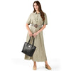 lily morgan Women's Belted Shirt Dress