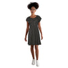 lily morgan Women's Flutter Sleeve Dress