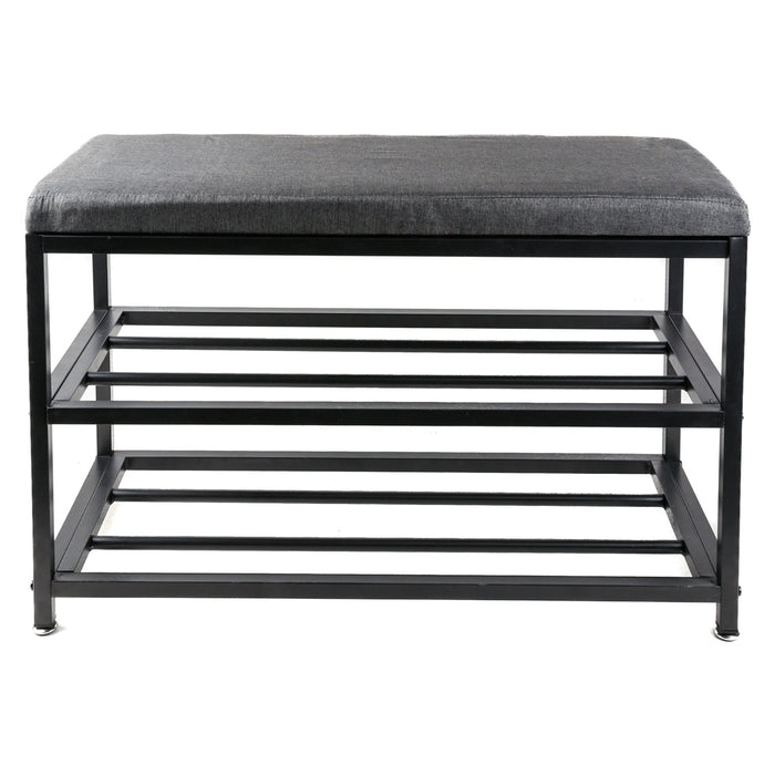 2-in-1 Bench & Shoe Rack, 32-in x 13-in x 20-in.