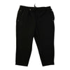 lily morgan Women's Plus Solid Crinkle Knit Pants