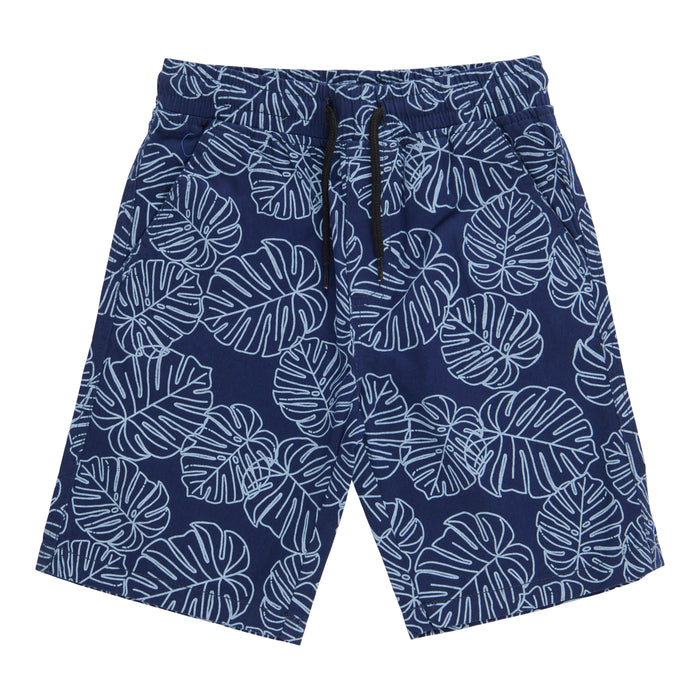 Toddler Boys' Printed Twill Shorts
