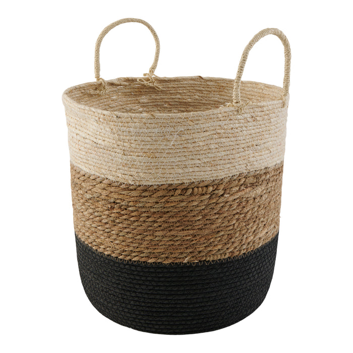 HomeStyles 3-Tone Basket With Handles, 15-in x 14-in.