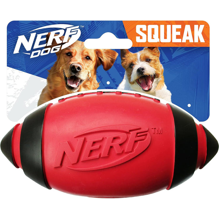 Nerf Dog Max Court Squeak Football