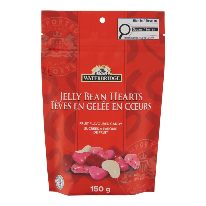 Bonbons haricots en gelée en forme de cœur Waterbridge, 150 g