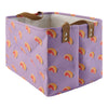 HomeStyles Fabric Printed Tote, 13.5-in x 10-in x 9-in.