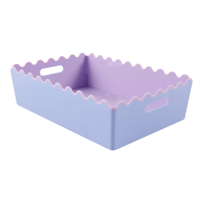 Bac de rangement 2 tons HomeStyles, 12 po x 8,5 po x 3,5 po