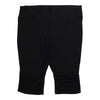 lily morgan Women's Plus Solid Ruched Knee Capris