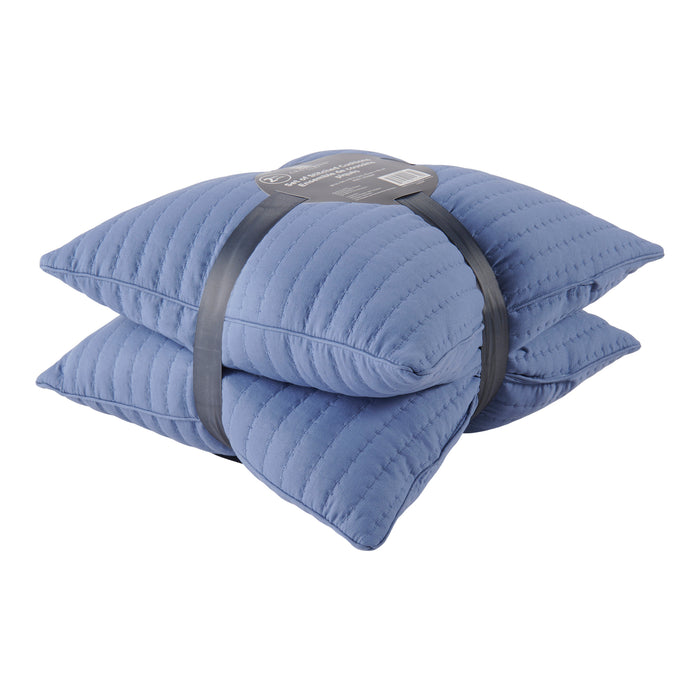 Embroidered Indoor Cushion, Assorted, 2-Pack, 18-in x 18-in.