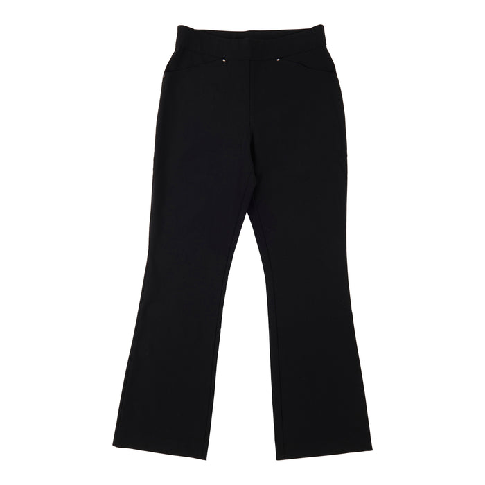 lily morgan Women's Stud Detail Flared Pull-On Pants