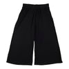 Pantalon court à jambe large de couleur unie lily morgan pour femmes