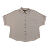 lily morgan Women's Plus Airflow Button Blouse