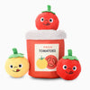 Dog Plush Toy, Tomato Can