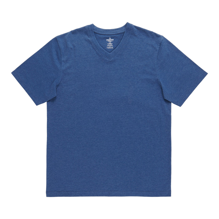 T-shirt à col en V Mountain Ridge pour hommes