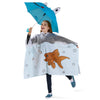 Poncho imperméable à capuchon pour enfants