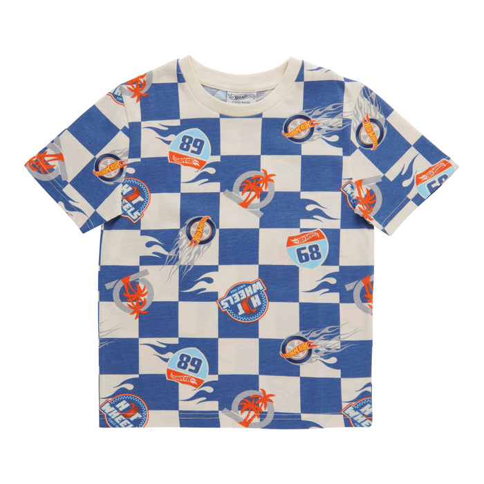 T-shirt à manches courtes Hot Wheels sous licence pour tout-petits