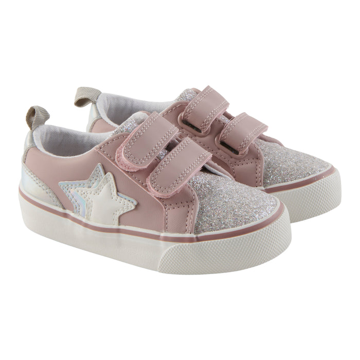 MONKEY BARS Toddler Girls' Velcro Slip On Sneakers