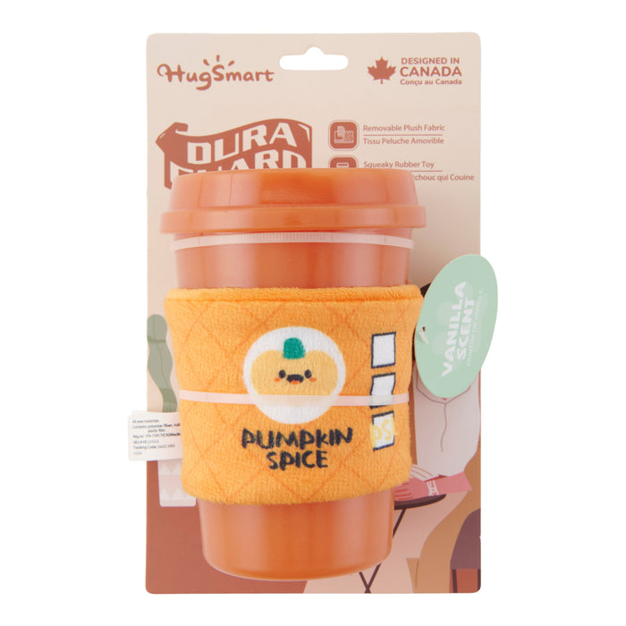 Dog Rubber Toy, Pumpkin Spice Latte