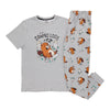 Pyjama avec haut à manches courtes et pantalon de style jogging Mountain Ridge pour hommes, 2 pièces