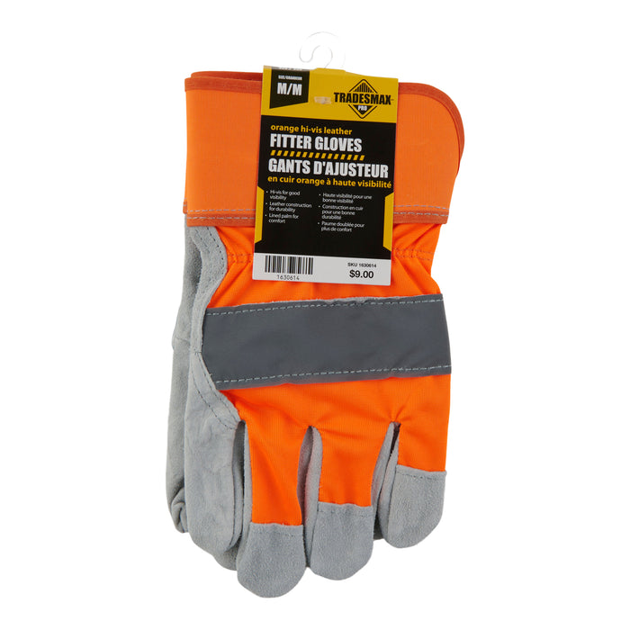 Tradesmax Pro Men's Heavy Duty HIVIS Work Gloves