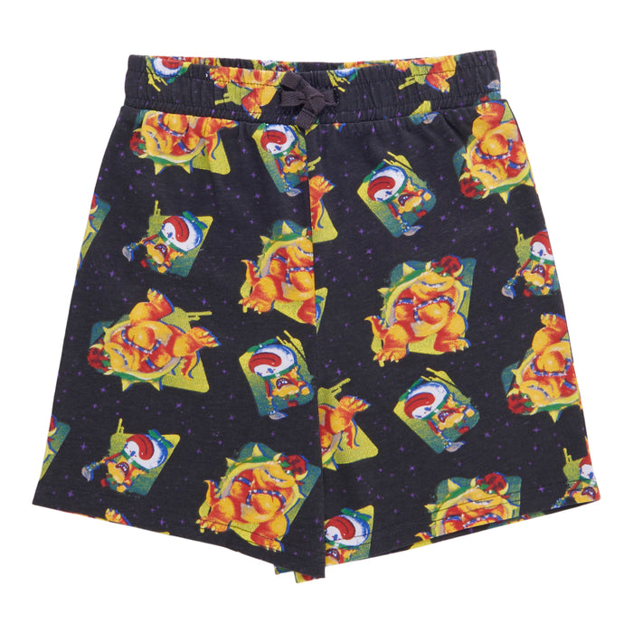 Toddler Boys' Licensed Super Mario Printed Shorts