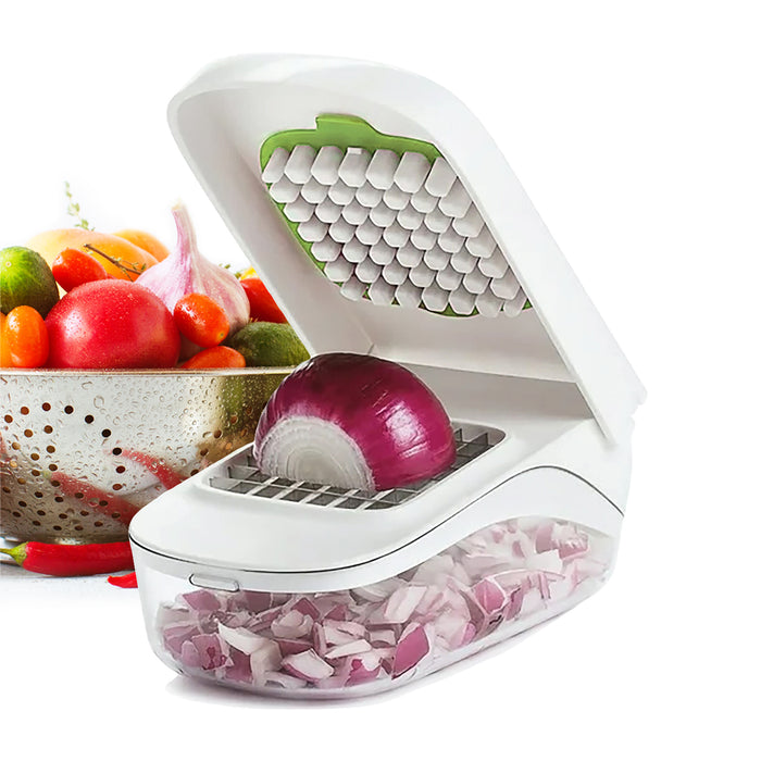 Vegetable Chopper, 8-in x 5-in x 4-in.
