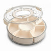Contenant pour aliments rond avec couvercle, 11,2 po x 3,5 po