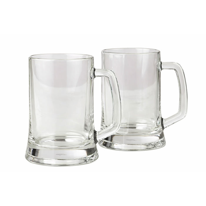 Chopes de bière en verre, 500 ml, emb. de 2