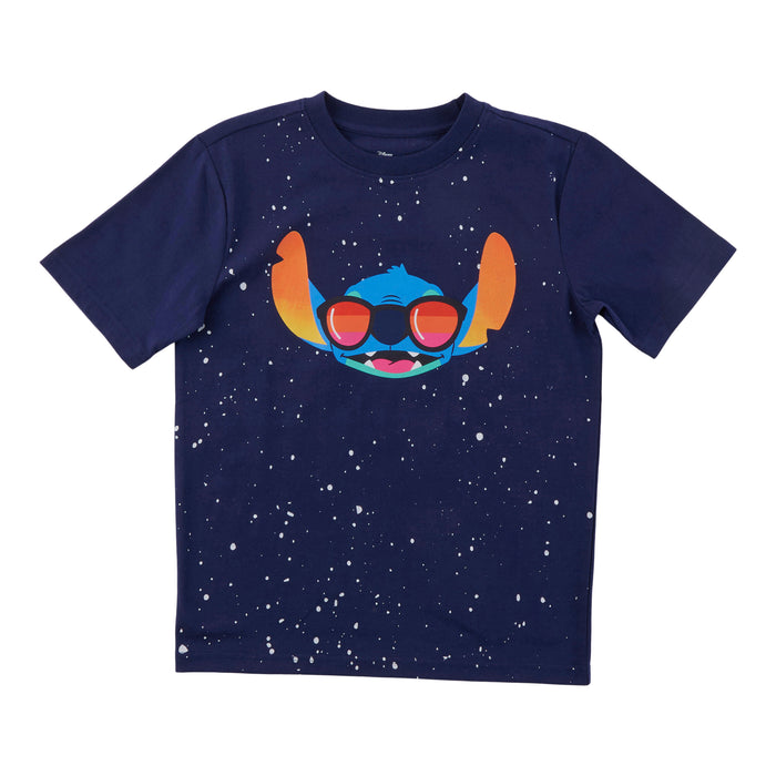T-shirt à manches courtes Lilo & Stitch sous licence pour garçons