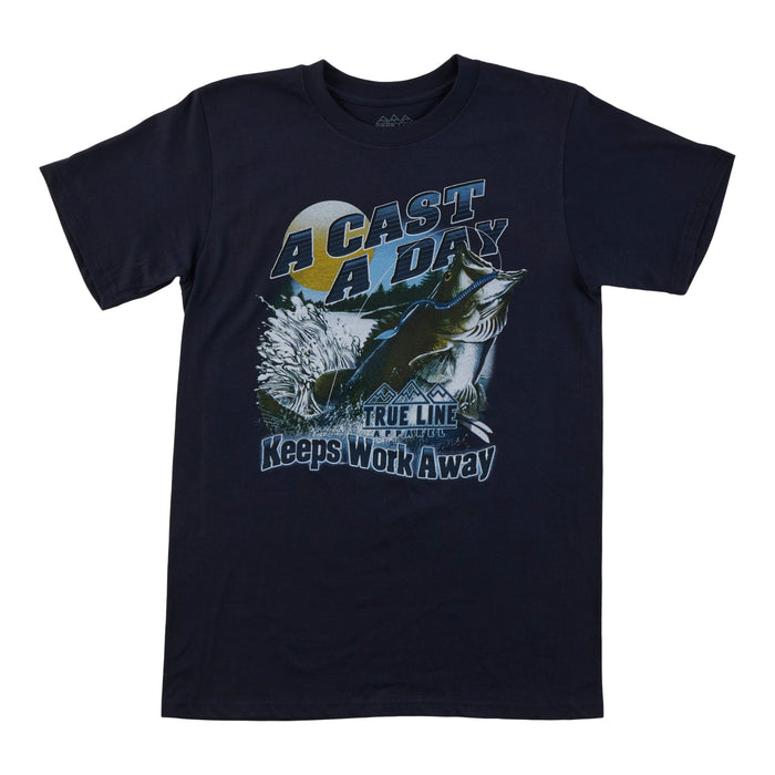 T-shirt de chasse et de pêche sous licence pour hommes